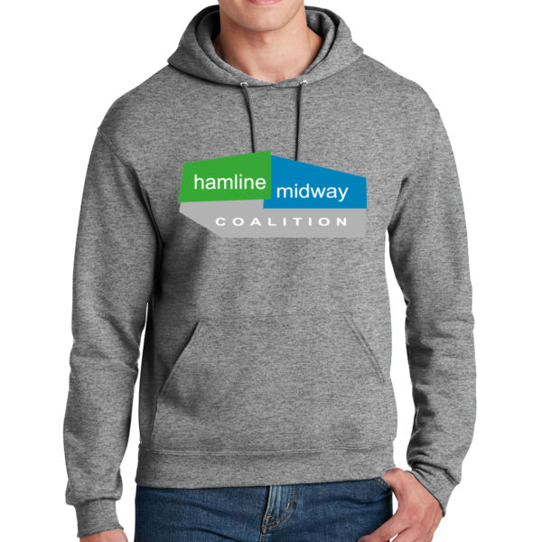 Jerzees® - NuBlend® Pullover Hooded Sweatshirt - Printed Logo Thumbnail