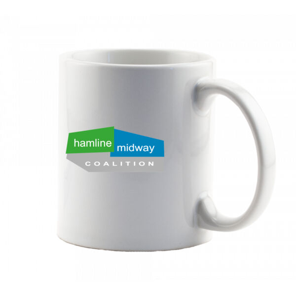11oz Sublimated Coffee Mug - Sublimated Logo Thumbnail
