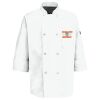 Eight Pearl Button Chef Coat with Thermometer Pocket Thumbnail